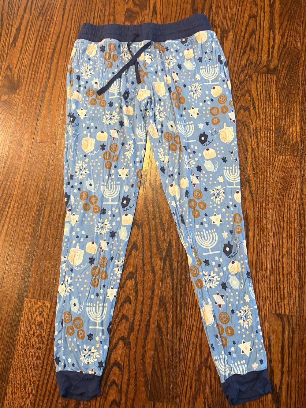 Little Sleepies Women’s Small Hannukah Lights Pajama Pants